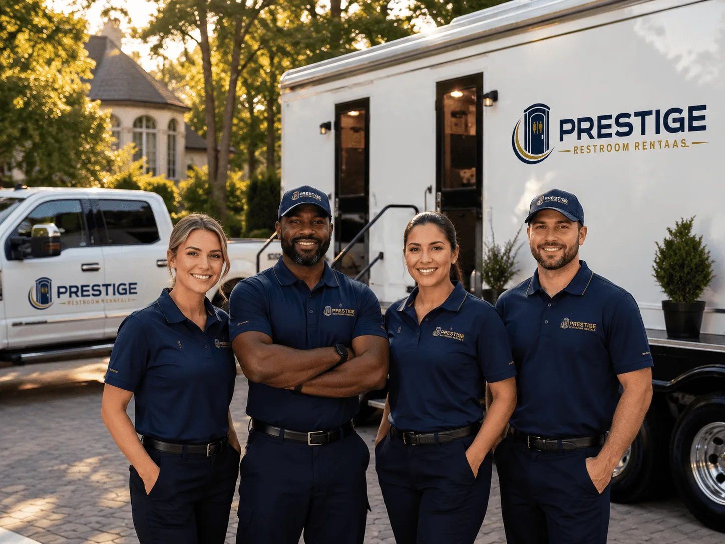 Trusted Luxury Portable Restrooms company in Issue, MD